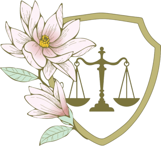 Magnolia Shield scales of justice emblem